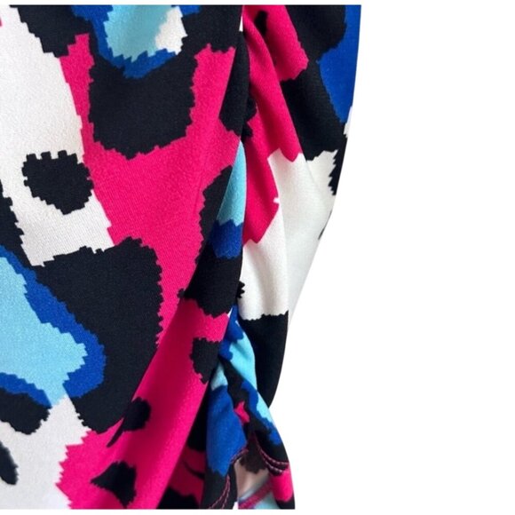 4everyoung Womens Off-Shoulder Leopard Print Dress M Polyester/Spandex - Picture 9 of 9